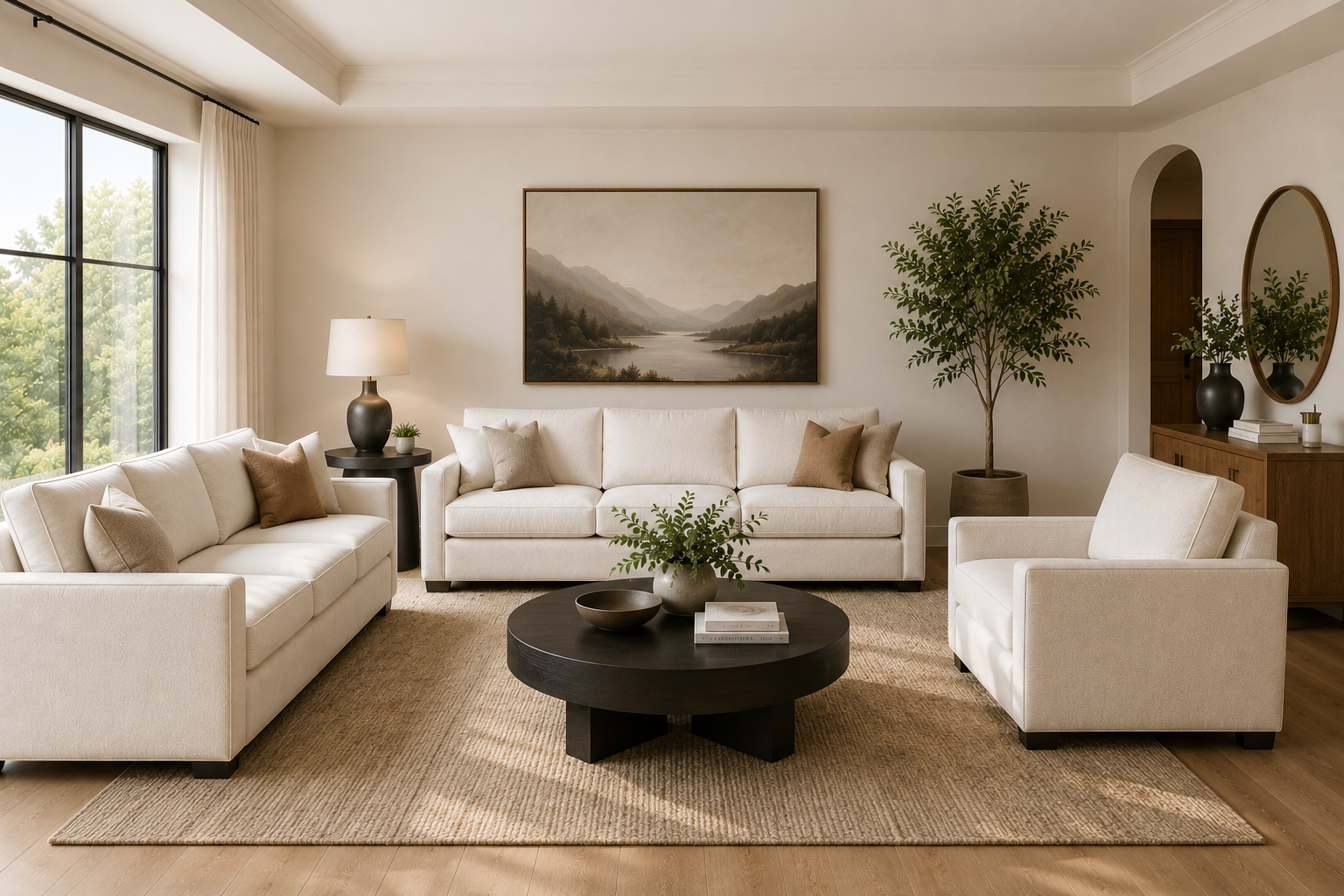 Abba 3-Seat Sofa - Image 4