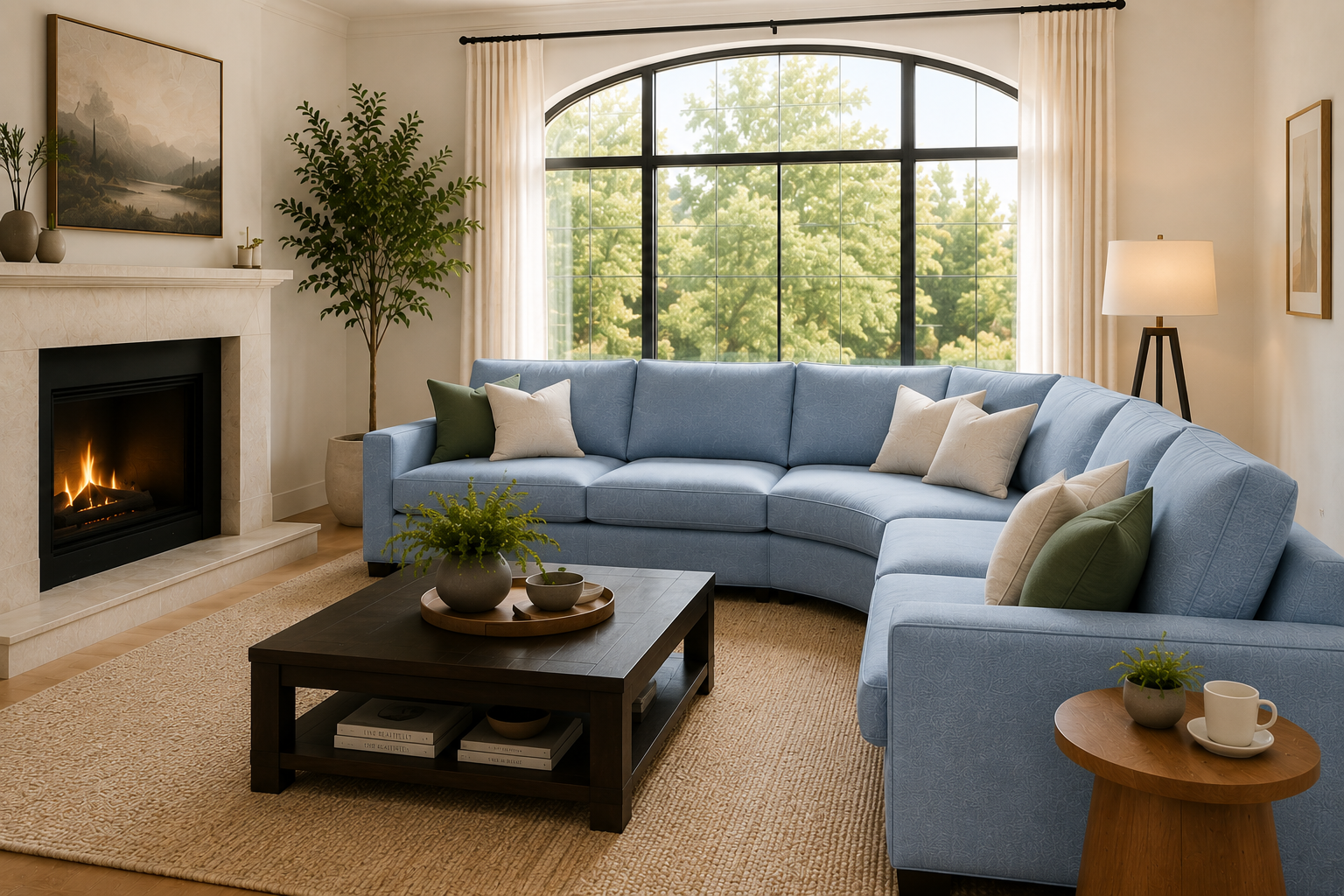 Abba 3-Seat Sofa - Image 5