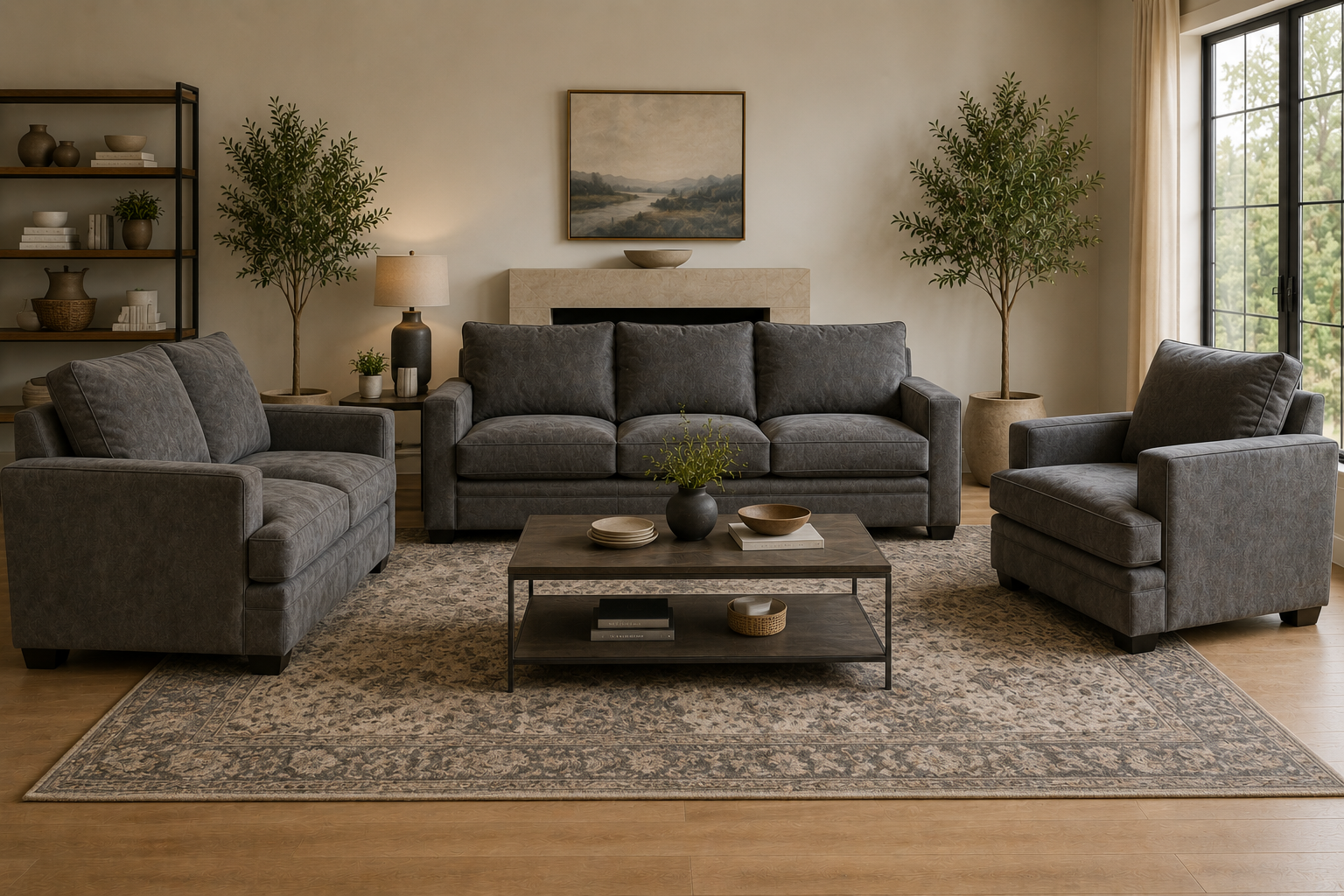 Bombay 3-Seat Sofa - Image 3